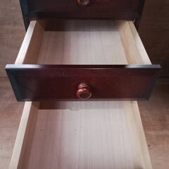 日本民芸 7段チェスト 小箪笥 古家具 和家具 小引き出し アンティーク レトロの画像