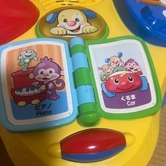 おもちゃテーブル、わんわんのおしゃべりバイリンガル・テーブル の画像