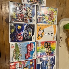 【募集停止中】wii本体 リモコン ヌンチャク ゲーム の画像