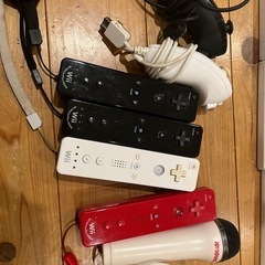 【募集停止中】wii本体 リモコン ヌンチャク ゲーム の画像