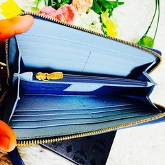 本革✨MCM✨Craig & Karl✨財布✨コラボ✨ヴィセトス柄✨ストラップ付の画像