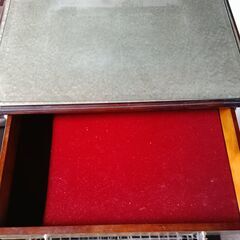 アンティーク ガラスキャビネット ヴィンテージ ショーケース 飾り棚の画像