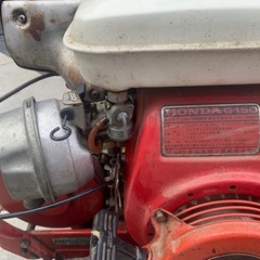 ホンダ除雪機　ACT G150 2台　引き取りでお願いします。小型除雪機　部品取り　ジャンク扱いでお考えください。の画像