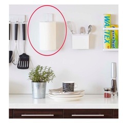 ヒット商品！tower タワーマグネットキッチンペーパーホルダー yamazaki 山崎実業 キッチン収納便利グッズ収納 ロールペーパーホルダーの画像