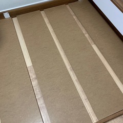 お渡し確定！　未開封★ダブルサイズ　ベッド枠　ローベッドの画像