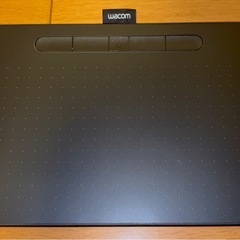 WACOM/ワコム Intuos Medium ワイヤレス ブラック CTL-6100WL/K0 美品 ペンタブ 板タブの画像