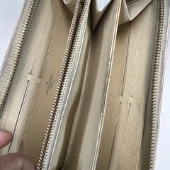 
LOUIS VUITTON ルイヴィトン ダミエアズール ジッピーウォレット ラウンドファスナー 長財布 メンズ レディース ホワイト ジャンク品 の画像