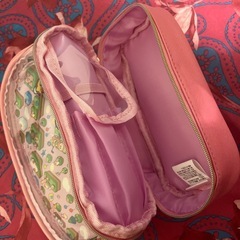 星のカービィ♪獅子座カービィのぬいぐるみ&カービィクリアコスメポーチ（どちらも未使用美品）の画像