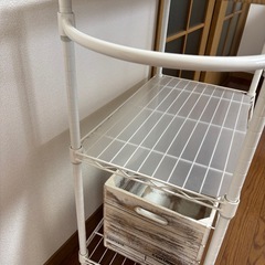 キッチンワゴン(ホワイト)の画像