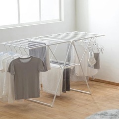 残り1台　①物干しスタンド 折りたたみ 折り畳み  布団 多機能スタイル物干し 新品、未使用の画像