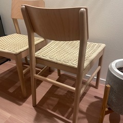 IKEA チェア2脚の画像