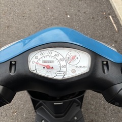 4340.超高年式　現行型レッツ　シート新品　燃費、始動性抜群　千葉県柏市　即日配送、自走引き取りも可能の画像