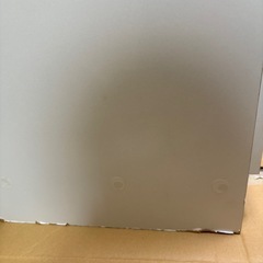 【急募】⭐️大容量収納棚／キューブボックス 扉付き ホワイトの画像