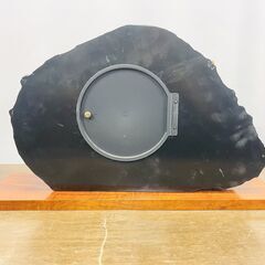 【動作品】昭和レトロ CITIZEN かえで 9RG003 置き時計 クォーツタイムの画像