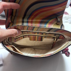 Paul Smith ポール スミス ショルダーバッグ ワンショルダー レザー マルチカラー の画像