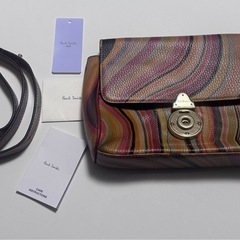 Paul Smith ポール スミス ショルダーバッグ ワンショルダー レザー マルチカラー の画像