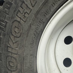 ジムニー　ホイール　139.7 5あな5穴の画像