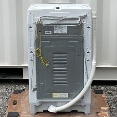 高圧洗浄済み ! ! ◇東芝 洗濯機 2021年製 7Kg 浸透パワフル洗浄 からみまセンサー 部屋干しモードAW-7GM1 保証付 ! 配送可 ! !の画像