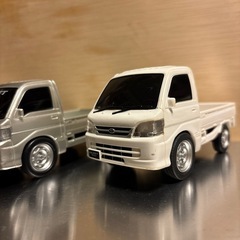 非売品 DAIHATSU HIJET ハイゼットトラック プルバックカー ミニカーの画像
