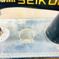 【稀少】SEIKOR セイコー？足踏みミシン 腕ミシン アンティークの画像