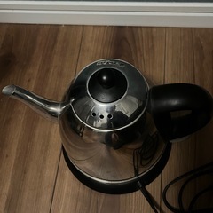 ステンレス電気ケトル マキアート PO-115 2012年製　ポットの画像