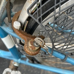 ママチャリ　サビあり　パンクしているか空気抜けてます。。の画像