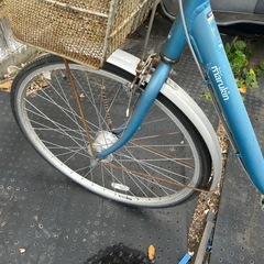 ママチャリ　サビあり　パンクしているか空気抜けてます。。の画像