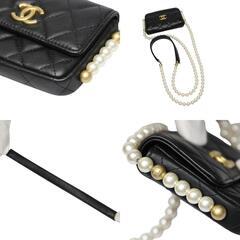 シャネル  ショルダーバッグ ブラック  CHANEL マトラッセ ミニの画像