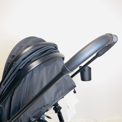 【ほぼ未使用品】Mompush Wiz AB型 コンバーチブル ベビーカー 黒の画像