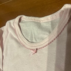 中古　肌着　薄ピンク　サイズ90の画像