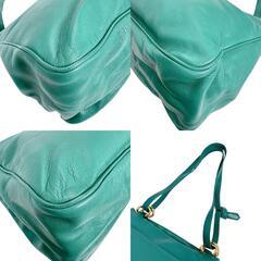 ロエベ 1846 ショルダーバッグ グリーン  LOEWE  アナグラムの画像