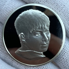 石原裕次郎デビュー50周年記念 プルーフ銀メダル silver925造幣局刻印の画像