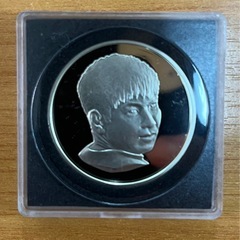 石原裕次郎デビュー50周年記念 プルーフ銀メダル silver925造幣局刻印の画像