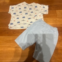 3.中古　ユニクロパジャマ　スヌーピ　サイズ90の画像