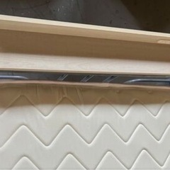 シングルマットレス/すのこベッド(外枠はパイプ)のセットの画像