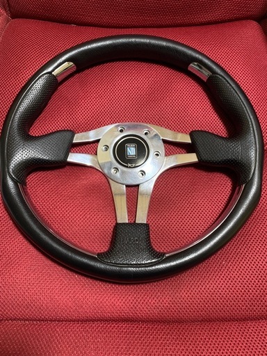 期間限定値下げ　NARDI ナルディ　4L 75th アニバーサリーモデル　ブラックレザー　美品　希少