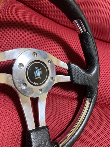 期間限定値下げ　NARDI ナルディ　4METAL 75th アニバーサリーモデル　ブラックレザー　美品　希少　