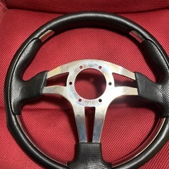 NARDI ナルディ　4METAL 75th アニバーサリーモデル　ブラックレザー　美品　希少　値下げ可の画像