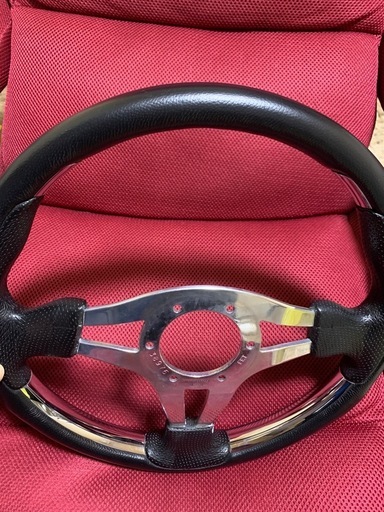 期間限定値下げ　NARDI ナルディ　4METAL 75th アニバーサリーモデル　ブラックレザー　美品　希少　