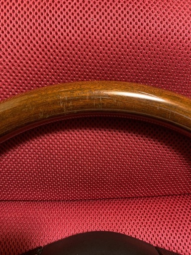 　 正規品 NARDI ナルディ Z5 ゼットファイブ 36Φ マホガニーダークウッド＆ブラックパッド ステアリング　希少　