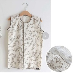 人気商品！プッパプーポ　ガーゼ　スリーパー　70の画像