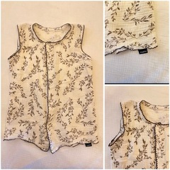 人気商品！プッパプーポ　ガーゼ　スリーパー　70の画像