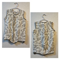 人気商品！プッパプーポ　ガーゼ　スリーパー　70の画像