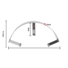 エアクリーナー 遮熱板 カバー 剥き出し型エアフィルターに対応 エアクリ  シルバーの画像