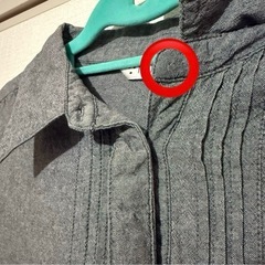 トップス ブラウス グレー 五分袖 七分袖 4Lの画像