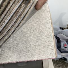 詳細不明 タイル カーペット 20枚 汚れ有りの画像