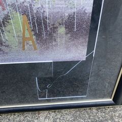 ヒロ ヤマガタ 額装 レインドロップス インテリアの画像