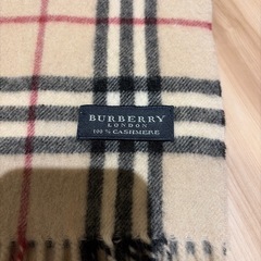 Burberry マフラーの画像