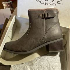 REGAL リーガル FAUVE ショート ブーツ 24.5cm フォーブ 新品 未使用 ショートブーツ ブラウンの画像