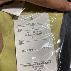 AVELINA トレンチコート 新品 未開封 LL イエローの画像